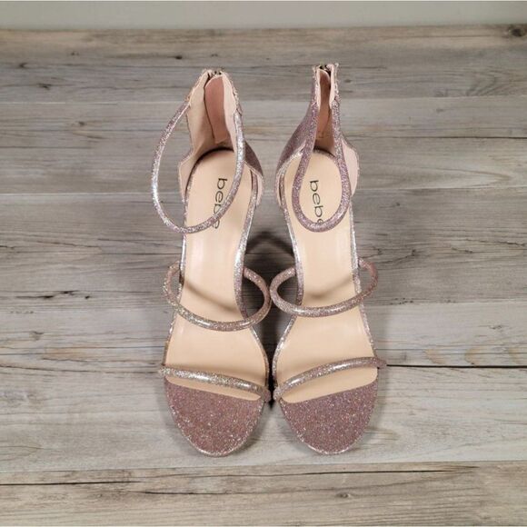 Bebe Berdine Strappy Dress Sandals Sz 10M - Picture 3 of 10